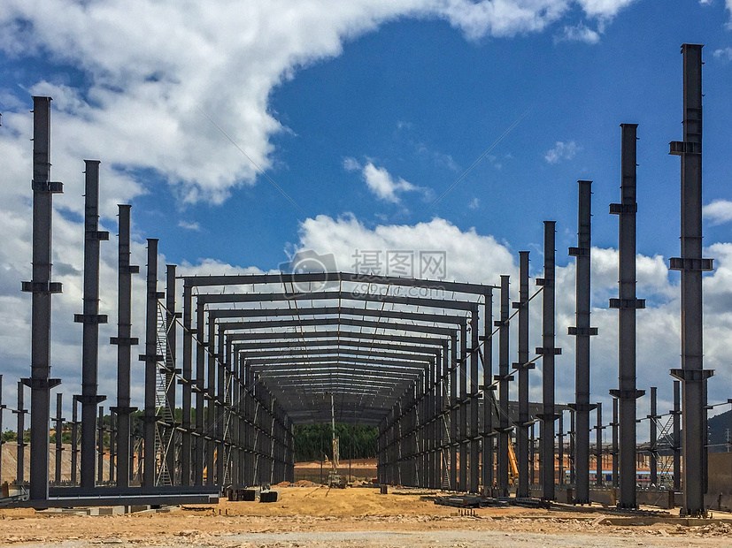 钢结构建筑图片素材_免费下载_jpg图片格式_VRF高清图片500467136_摄图网